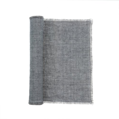 IN8768 - Lina Linen Runner, Steel Grey