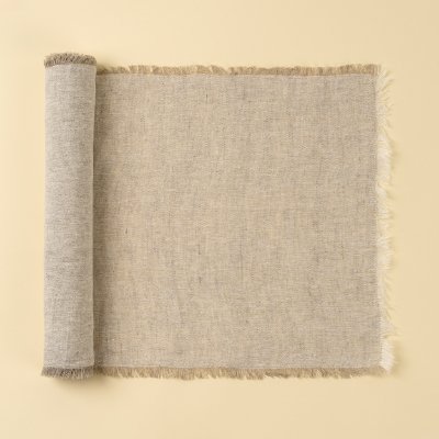 IN8770 - Lina Linen Runner, Chambray
