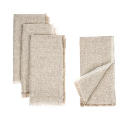 IN8777 - Lina Linen Napkins S/4 Chambray