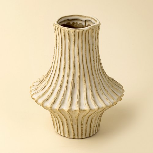 IN9244 - Stria Stoneware Vase