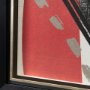 14779 - Bold People - Rowan by Mercana Studio Hand Embellished Textured Framed Art Print Matted under Glass