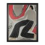 14780 - Bold People - Ellis by Mercana Studio Hand Embellished Textured Framed Art Print Matted under Glass