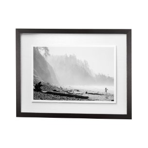 Shoreland III by Melissa McClain a Hand Embellished Textured Framed Photo Art Print Matted under Gla