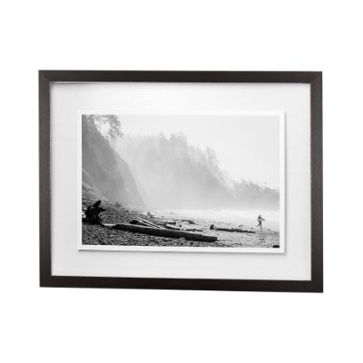 12601 - Shoreland III by Melissa McClain a Hand Embellished Textured Framed Photo Art Print Matted under Gla