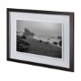 12604 - Myers Creek Beach by Bisig a Hand Embellished Textured Framed Photo Art Print Matted under Glass