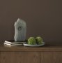 71487 - Carico Sculptural Gray Marble Decorative Object