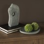 71487 - Carico Sculptural Gray Marble Decorative Object