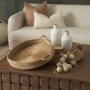 70226 - Ulana Set of 3 Round Nesting Seagrass Trays w/ Loop Handles