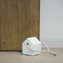 70702 - Raena White Marble House Door Stopper