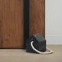 70703 - Raena Black Marble House Door Stopper