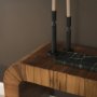 71407 - Denton Medium Brown Relcaimed Wood Console Table