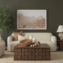 70541 - Thala Medium Brown Round Wicker Tray (Set of 2)