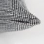 69430-CFD - Ramone 14x26 White and Black Fabric Pillow Cover w/Filler