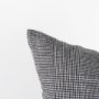 69431-CFD - Ramone 20x20 Black and White Fabric Pillow Cover w/Down Filler