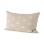 68892-CFD - Lacey 13x21 Beige/White Decorative Pillow Cover w/Down Filler