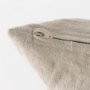 68892-CFD - Lacey 13x21 Beige/White Decorative Pillow Cover w/Down Filler