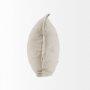 69445-CFD - Mae 20L x 20W Beige Fabric Pillow Cover w/Filler