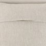 69445-CFD - Mae 20L x 20W Beige Fabric Pillow Cover w/Filler