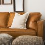 69445-CFD - Mae 20L x 20W Beige Fabric Pillow Cover w/Filler