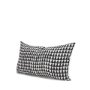 70310-CFD - Jolie Cream w/ Black Print Linen Lumbar Pillow Cover w/Filler