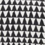 70310-CFD - Jolie Cream w/ Black Print Linen Lumbar Pillow Cover w/Filler
