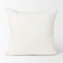 70311-CFD - Jayden Cream w/ Merlot Print Linen Square Pillow Cover