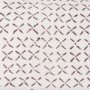 70311-CFD - Jayden Cream w/ Merlot Print Linen Square Pillow Cover