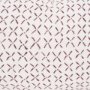 70312-CFD - Jayden 14x26 Cream w/ Merlot Print Linen Lumbar Pillow Cover w/Filler
