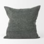 70328-CFD - Jack Green Linen Square Decorative Pillow Cover w/Down Filler