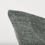 70328-CFD - Jack Green Linen Square Decorative Pillow Cover w/Down Filler