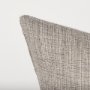 70331-CFD - Jacklyn Grey Linen Square Decorative Pillow Cover w/Down Filler