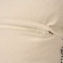 71087-CFD - Jaela 14x26 Beige and Black Striped Lumbar Pillow Cover w/Down Filler