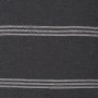 71095-CFD - Jayme 14x26 Gray/White Striped Cotton Lumbar Pillow Cover w/Filler