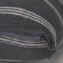 71095-CFD - Jayme 14x26 Gray/White Striped Cotton Lumbar Pillow Cover w/Filler