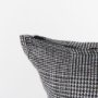 69431-CFNA - Ramone 20x20 Black and White Fabric Pillow Cover w/Non-Allergen Filler