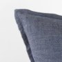 69441-CFNA - Aubrielle 20x20 Gray and Blue FabricPillow Cover w/Non-Allergen Filler
