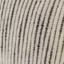 70063-CFNA - Krystal 18 x 18 Cream/Black Pom Pom Pillow Cover w/Non-Allergen Filler