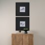 16150 - Galloping Silhouette by Santhosh ch Hand-Embellished Framed Artwork Matted under Glass