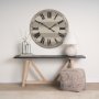 63093 - Belton 41.5" Round Oversize Farmhouse Wall Clock