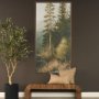 102836-FL - Heart of the Forest III by Mercana Studio Hand-Embellished Textured Framed Canvas Artwork