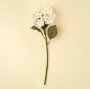 IN0362 - Hydrangea Floral Stem, White