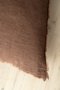 IN6041-C - 24x24 Lina Linen Pillow Mocha Cover