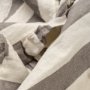 IN6248 - Ruffle Thick Stripe Table Runner - 112"L, Grey