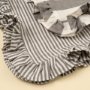 IN6253 - Ruffle Stripe Tea Towels S/2, Grey