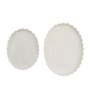IN6780 - Scalloped Oval Plate S