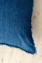 IN7074-C - 24x24 Lina Linen Pillow Cobalt Cover