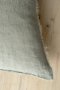 IN7075-C - 24x24 Lina Linen Pillow Flint Grey Cover