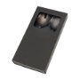 IN7114 - Maple Wood Salad Servers S/2, Tumbled Black