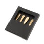 IN7121 - Maple Wood Spreaders S/4, Tumbled Gold