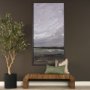 102603-FL - Grey Day II by Mercana Studio a Hand Embellished Textured Framed Canvas